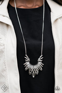Paparazzi ~ Magnificent Musings ~ Fashion Fix Complete Trend Blend ~ Silver Necklace Set