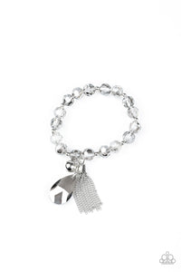 Paparazzi ~ Leaving So SWOON? ~ Silver Bracelet