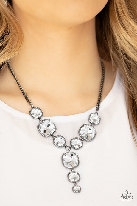 Paparazzi - Legendary Luster - Black Necklace - Klassy Jewelz Boutique