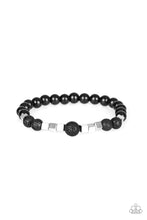 Load image into Gallery viewer, Paparazzi ~ Lessons ~ Men&#39;s Silver Urban Bracelet