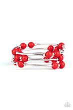 Load image into Gallery viewer, Paparazzi ~ Let Freedom Ring ~ Red Infinity Wrap Style Bracelet