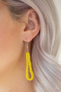 Paparazzi ~ Let It BEAD ~ Yellow Seed Bead Necklace Set