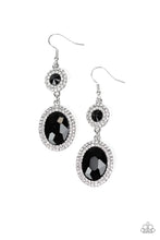 Load image into Gallery viewer, Paparazzi ~ Let It BEDAZZLE ~ Black Earrings