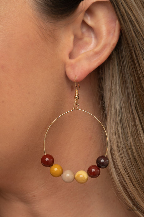Paparazzi ~ Let It Slide ~ Multi Earrings
