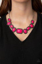 Load image into Gallery viewer, Paparazzi ~ Lets Get Loud ~ Pink Necklace Set