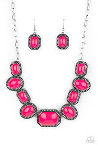 Paparazzi ~ Lets Get Loud ~ Yellow Necklace Set