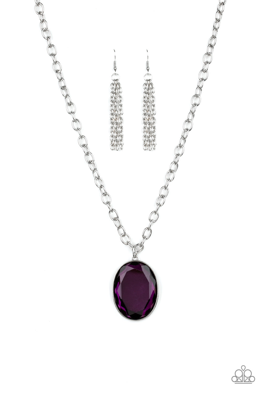 Paparazzi - Light As HEIR -Purple Necklace - Klassy Jewelz Boutique