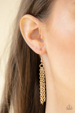 Load image into Gallery viewer, Paparazzi ~ Light It Up ~ Gold Inspirational Necklace Set
