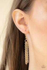 Paparazzi ~ Light It Up ~ Gold Inspirational Necklace Set