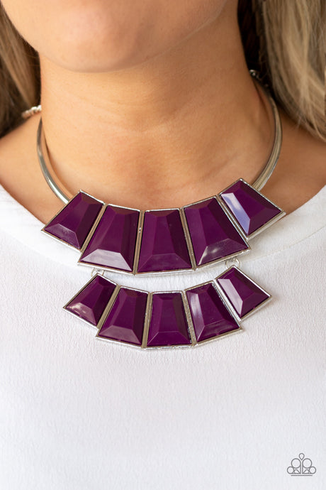 Paparazzi ~ Lions, TIGRESS, and Bears ~ Purple Necklace Set
