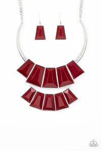 Paparazzi ~ Lions, TIGRESS, and Bears ~ Red Necklace Set