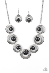 Paparazzi ~ Lions, Tigers, and Bears ~ Black Necklace Set