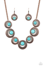 Load image into Gallery viewer, Paparazzi ~ Lions, Tigers, and Bears ~ Copper Necklace Set