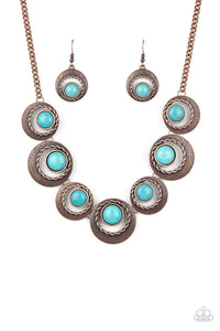 Paparazzi ~ Lions, Tigers, and Bears ~ Copper Necklace Set