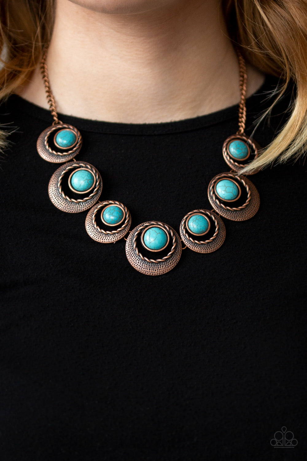 Paparazzi ~ Lions, Tigers, and Bears ~ Copper Necklace Set