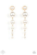 Load image into Gallery viewer, Paparazzi ~ Living a WEALTHY Lifestyle ~ Gold Post Earring (Fashion Fix Exclusive) 