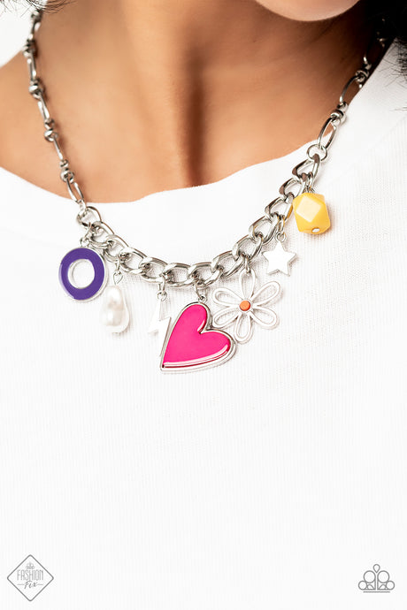 Paparazzi ~ Living in CHARM-ony ~ Multi Necklace Set (Fashion Fix Exclusive)