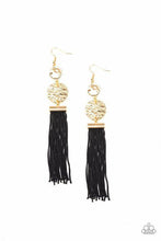 Load image into Gallery viewer, Paparazzi ~ Lotus Gardens ~ Gold Earrings (Life of the Party Exclusive)