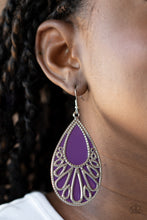 Load image into Gallery viewer, Paparazzi ~ Loud and Proud ~ Purple Earring