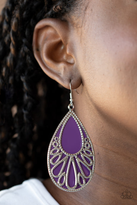 Paparazzi ~ Loud and Proud ~ Purple Earring