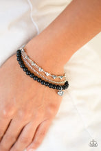 Load image into Gallery viewer, Paparazzi ~ Love Like You Mean It ~ Black Bracelet