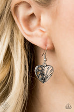 Load image into Gallery viewer, Paparazzi ~  Love Lockets ~ Silver Hearts Necklace &amp; Bracelet Set (Fashion Fix Exclusive)