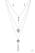 Load image into Gallery viewer, Paparazzi ~ Love Opens All Doors ~ Purple Necklace Set