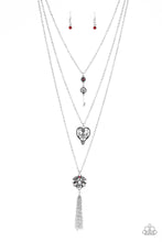 Load image into Gallery viewer, Paparazzi ~ Love Opens All Doors ~ Red Necklace Set