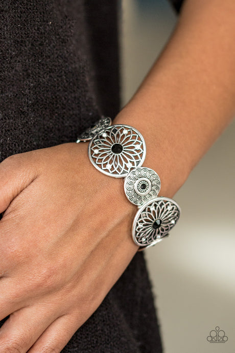 Paparazzi ~ Love WHEEL Find A Way ~ Black Bracelet