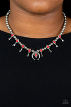 Load image into Gallery viewer, Paparazzi - Luck Of The West - Red Necklace Set
