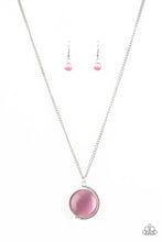 Load image into Gallery viewer, Paparazzi ~ Luminous Lagoon ~ Pink Moonstone Pendant Necklace Set