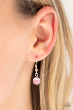Load image into Gallery viewer, Paparazzi ~ Luminous Lagoon ~ Pink Moonstone Pendant Necklace Set