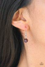 Load image into Gallery viewer, Paparazzi ~ Luminous Lagoon ~ Purple Moonstone Pendant Necklace Set