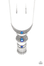 Load image into Gallery viewer, Paparazzi ~ Lunar Enchantment ~ Blue Necklace Set