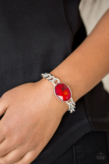 Paparazzi ~ Luxury Lush ~ Red Bracelet