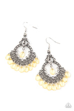 Load image into Gallery viewer, Paparazzi ~ Lyrical Luster ~ Yellow Earrings