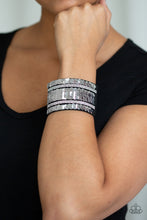 Load image into Gallery viewer, Paparazzi ~ MERMAID Service ~ Red/Silver Reversible Sequin Wrap Bracelet