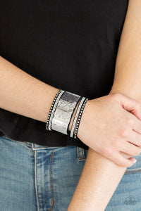 Paparazzi ~ MERMAID Service ~ Rose Gold/Silver Reversible Sequin Wrap Bracelet