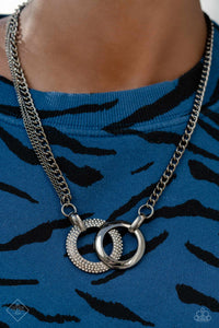 Paparazzi ~ Magnificent Musings ~ Fashion Fix Complete Trend Blend ~ Black Necklace Set