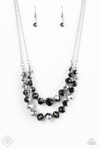 Paparazzi ~ Magnificent Musings ~ Fashion Fix Complete Trend Blend ~ Black Necklace Set