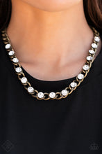 Load image into Gallery viewer, Paparazzi ~ Magnificent Musings ~ Fashion Fix Complete Trend Blend ~ Brass Necklace Set