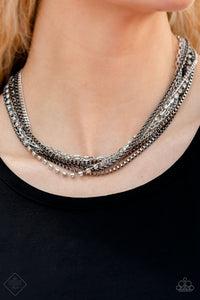 Paparazzi ~ Magnificent Musings ~ Fashion Fix Complete Trend Blend ~ Black Necklace Set