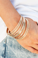 Load image into Gallery viewer, Paparazzi ~ Magnificent Musings ~ Complete Trend Blend ~ Gold Necklace Set