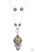 Load image into Gallery viewer, Paparazzi ~ Majestic Mountaineer ~ Green Necklace Set