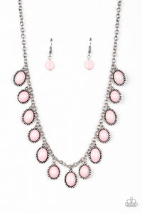 Paparazzi ~ Make Some ROAM! ~ Pink Necklace Set