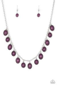 Paparazzi ~ Make Some ROAM! ~ Purple Necklace Set