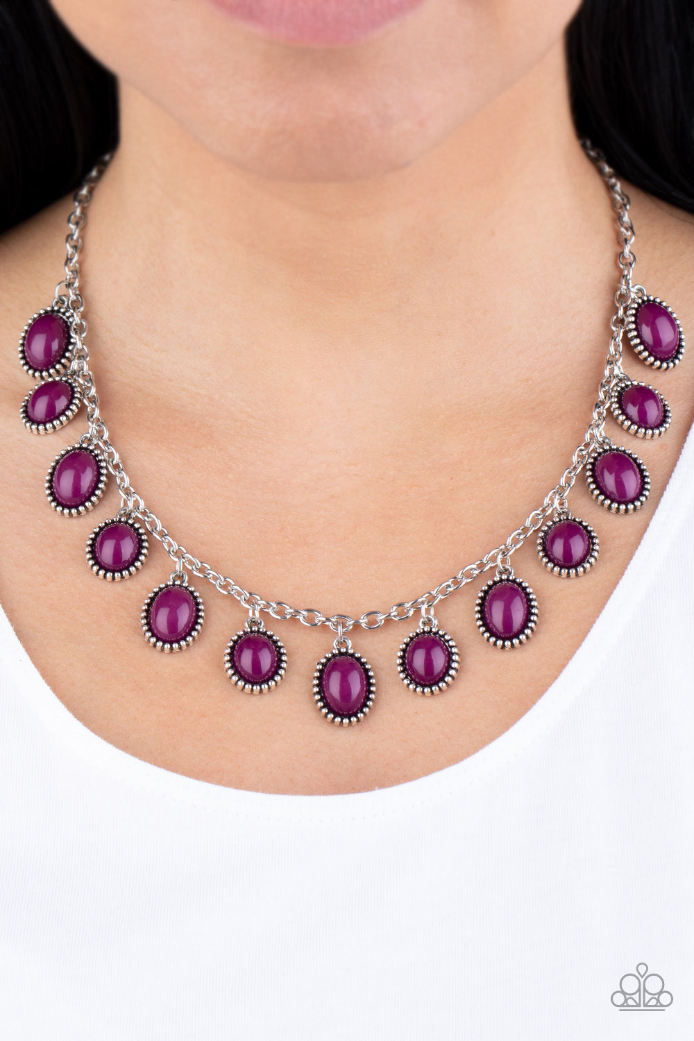 Paparazzi ~ Make Some ROAM! ~ Purple Necklace Set
