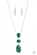 Load image into Gallery viewer, Paparazzi ~ Making an Impact ~ Green Necklace Set