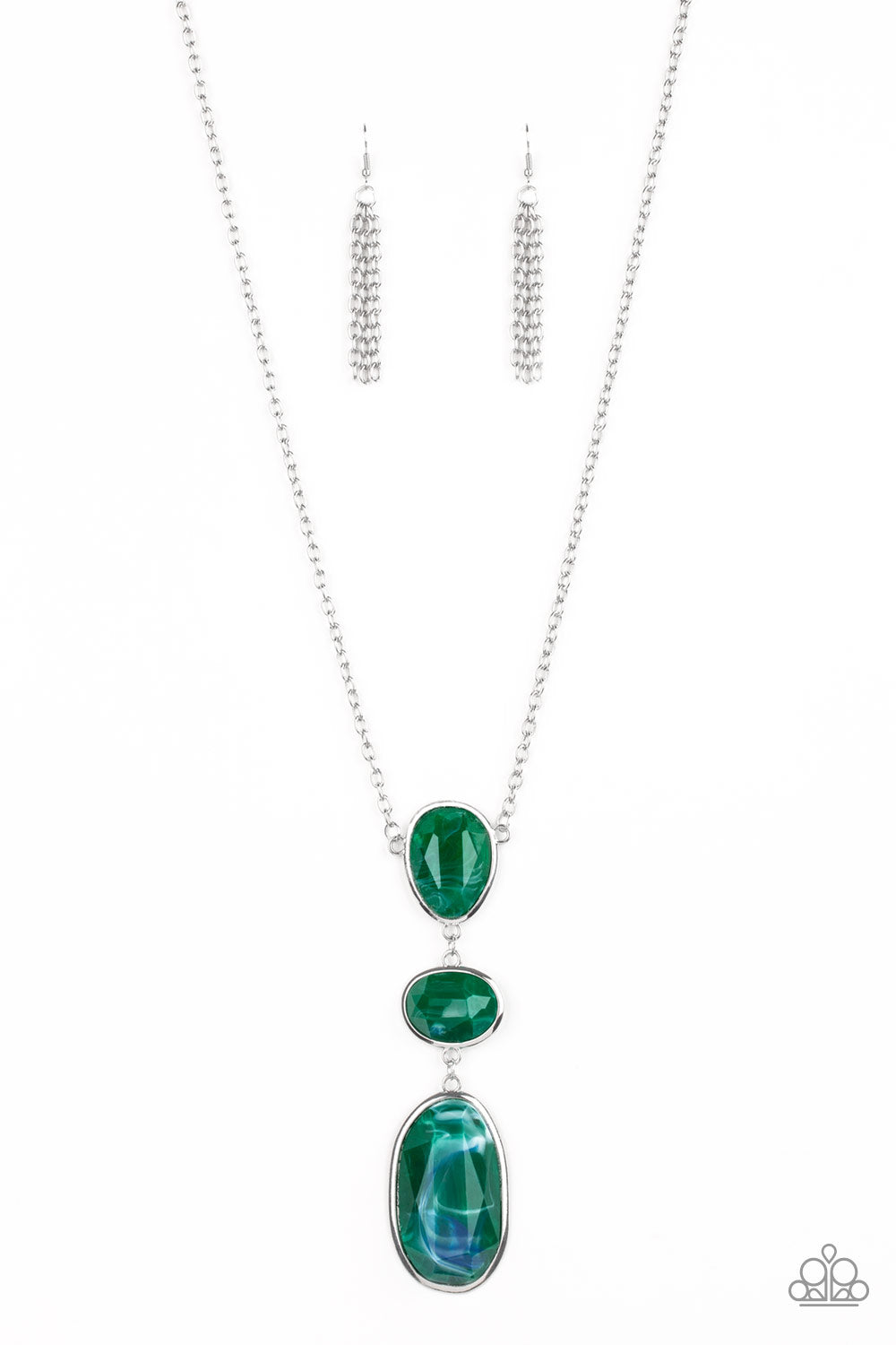 Paparazzi ~ Making an Impact ~ Green Necklace Set