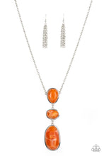 Load image into Gallery viewer, Paparazzi - Making an Impact - Orange Necklace Set